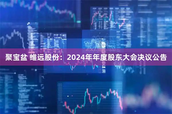 聚宝盆 维远股份：2024年年度股东大会决议公告